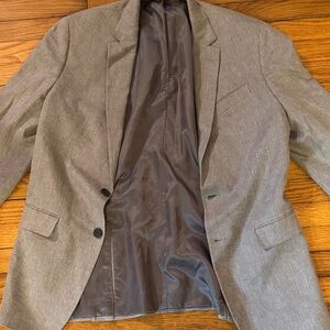 Banana Republic Light Gray Men's Blazer